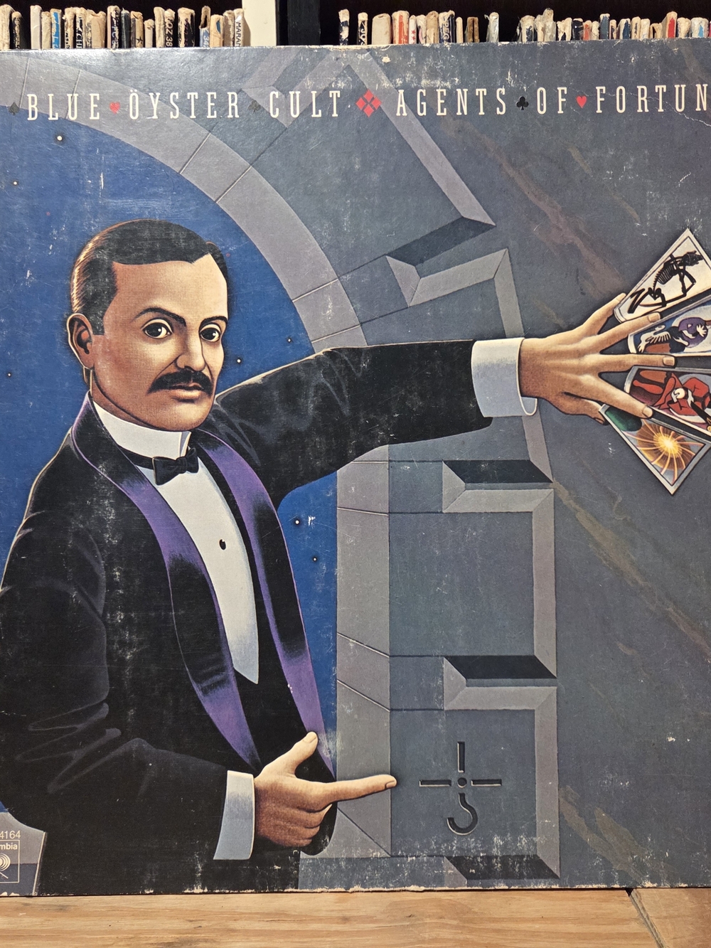 'Agents of Fortune' Wall Art Print - Blue & Purple